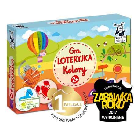 Gra Loteryjka. Kolory