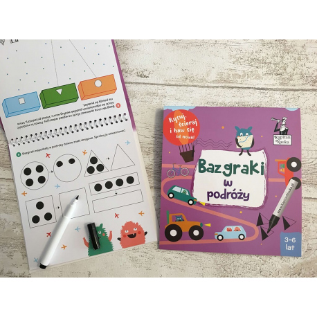 Kapitan Nauka. Bazgraki w podróży (3-6 lat) Kapitan Nauka. Bazgraki w podróży (3-6 lat)