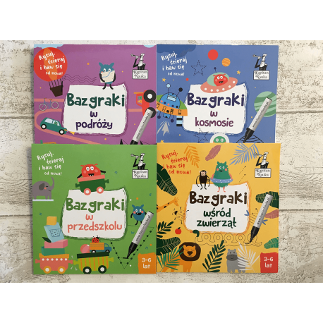 Kapitan Nauka. Bazgraki w podróży (3-6 lat) Kapitan Nauka. Bazgraki w podróży (3-6 lat)