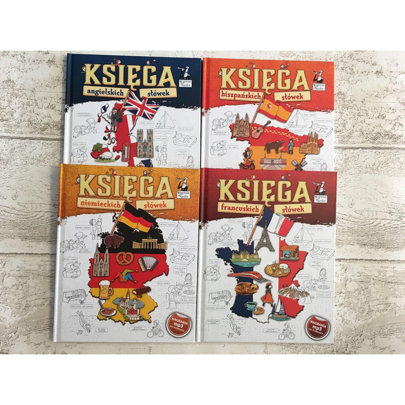Kapitan Nauka. Księga hiszpańskich słówek (7+)