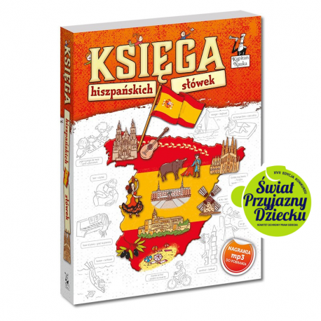 Kapitan Nauka. Księga hiszpańskich słówek (7+)