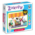 Kapitan Nauka. Gra edukacyjna Zakupy 3-7 lat (plansze + żetony)