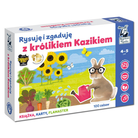 Rysuję i zgaduję z królikiem Kazikiem