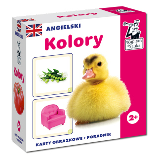 Angielski. Kolory. Karty obrazkowe