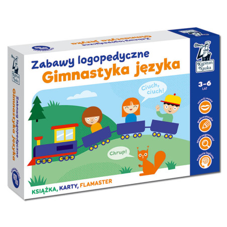 Gimnastyka języka.  Zabawy logopedyczne