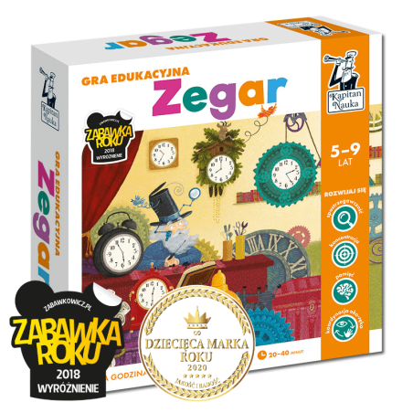 Zegar. Gra edukacyjna