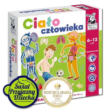 Gra edukacyjna. Ciało człowieka