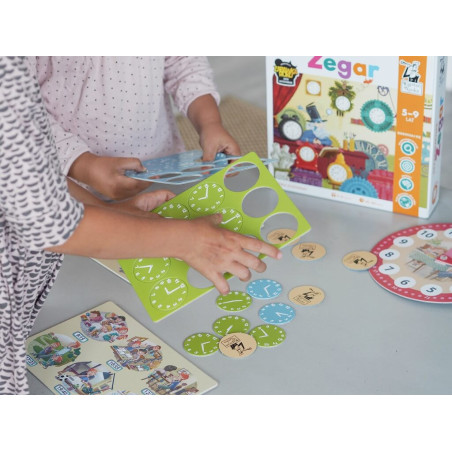 Zegar. Gra edukacyjna