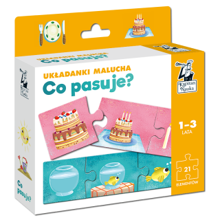 Co pasuje? Układanki malucha