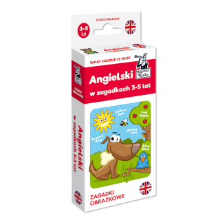 Angielski 3-5 lat. Zagadki obrazkowe