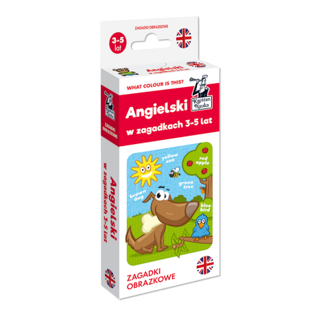 Angielski 3-5 lat. Zagadki obrazkowe