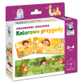 Kolorowe przygody. Układanki malucha - pierwsze puzzle dla dziecka