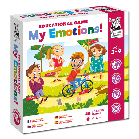 Educational Game My Emotions. Captain Smart