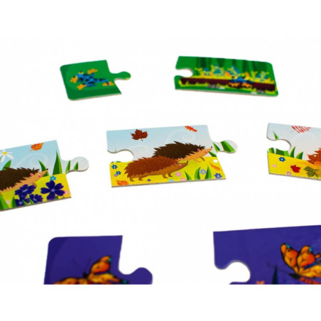 My First Jigsaw Puzzle Jungles and Meadows. Captain Smart