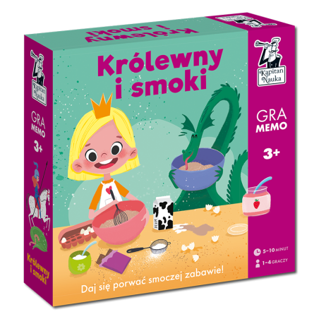 Królewny i smoki. Gra memo