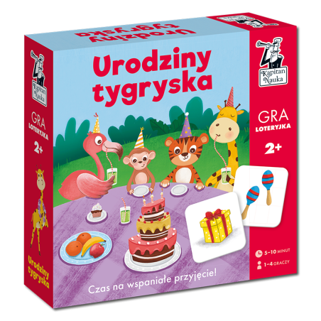 Urodziny tygryska. Gra loteryjka