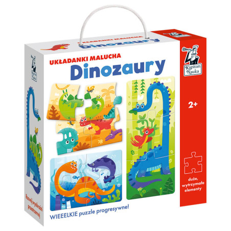 Dinozaury. Układanki malucha