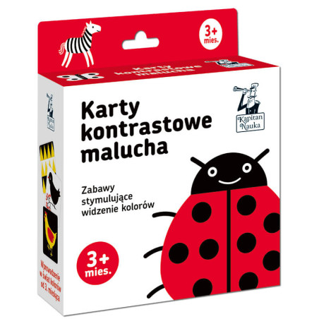 Karty kontrastowe malucha (3+ mies.)