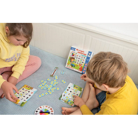 Na tropie zwierząt. Smart bingo. Gra edukacyjna