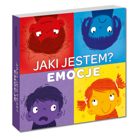 Jaki jestem? Emocje. Rozkładana książeczka
