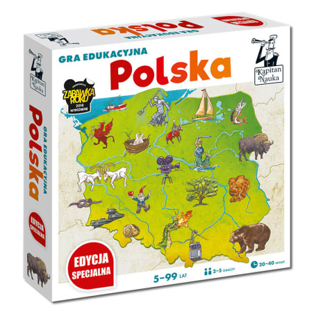 Polska. Gra edukacyjna. Edycja specjalna