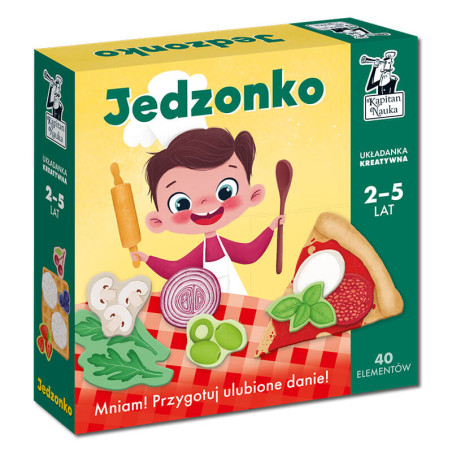 Jedzonko. Układanka kreatywna
