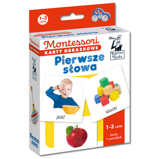 Montessori. Karty obrazkowe. Pierwsze słowa