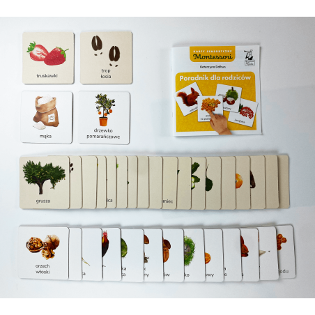 Montessori. Karty Sensoryczne. Przyroda