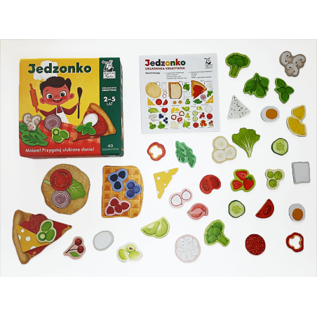 Jedzonko. Układanka kreatywna