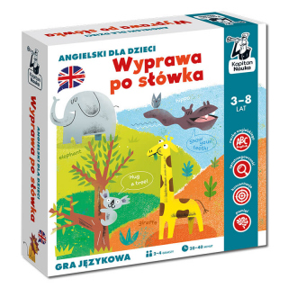 Wyprawa po słówka. Angielski dla dzieci. Gra...
