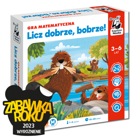 Licz dobrze, bobrze. Gra matematyczna