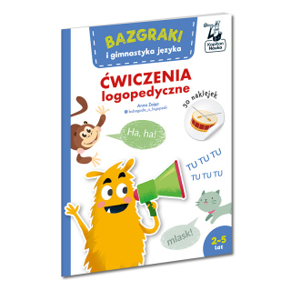 Bazgraki i gimnastyka języka. Ćwiczenia...