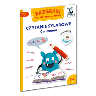 Bazgraki czytają wyrazy i zdania. Czytanie...