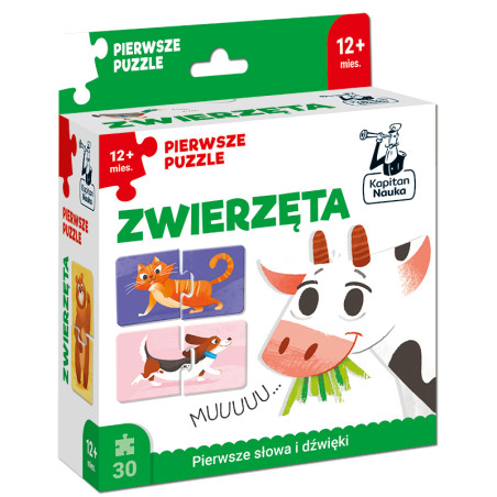 Zwierzęta. Pierwsze puzzle