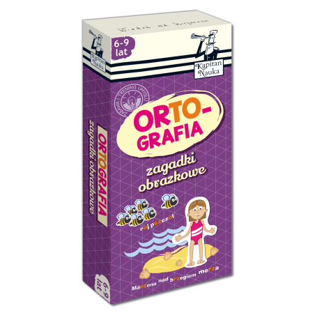 Zagadki obrazkowe. Ortografia 6-9 lat