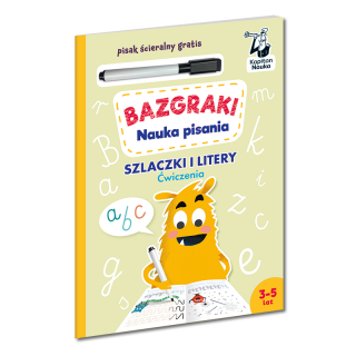 Bazgraki. Nauka pisania. Szlaczki i litery....