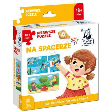 Pierwsze puzzle. Na spacerze