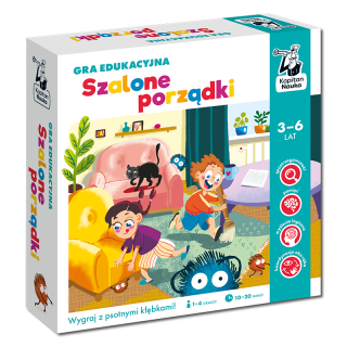 Szalone porządki. Gra edukacyjna