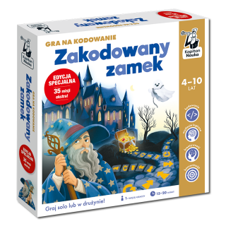 Zakodowany zamek. Gra na kodowanie. Edycja...