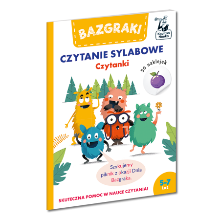 Bazgraki. Czytanie sylabowe. Czytanki