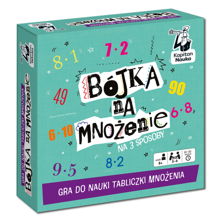 Bójka na mnożenie. Gra do nauki mnożenia