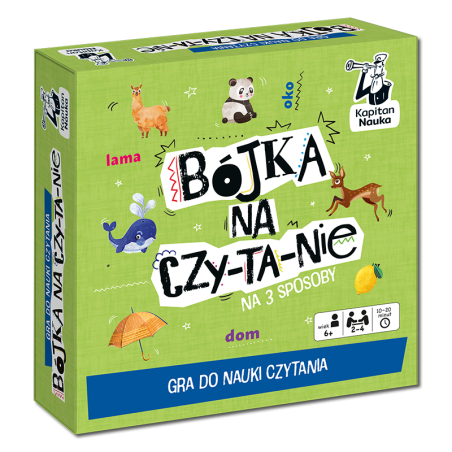 Bójka na czytanie. Gra do nauki czytania