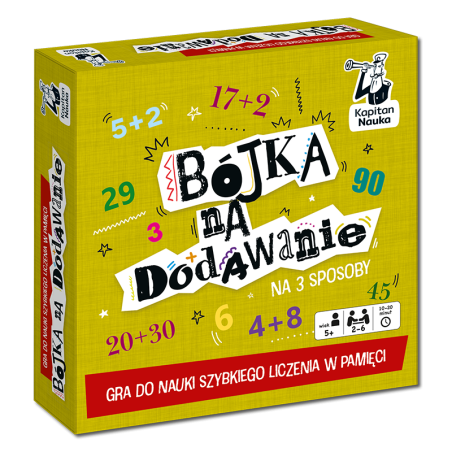 Bójka na dodawanie. Gra do nauki dodawania