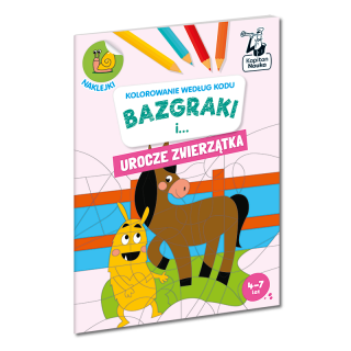 Kolorowanie według kodu. Bazgraki i urocze...