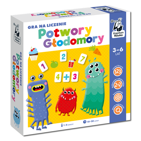 Potwory Głodomory. Gra na liczenie