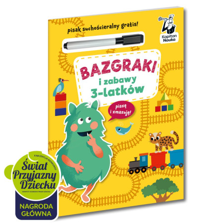 Bazgraki i zabawy 3-latków