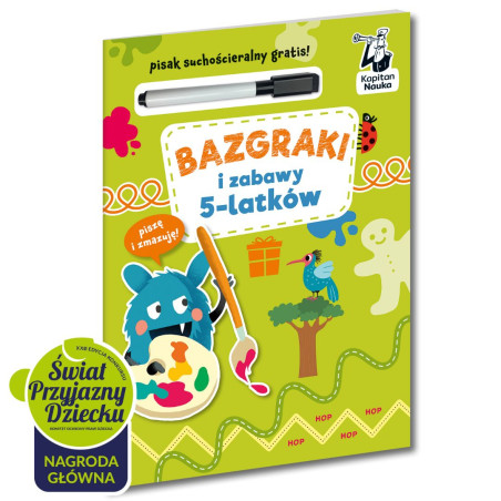 Bazgraki i zabawy 5-latków