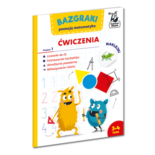 Bazgraki poznają matematykę. Ćwiczenia. Poziom 1
