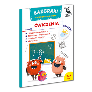 Bazgraki ćwiczą matematykę. Ćwiczenia. Poziom 2