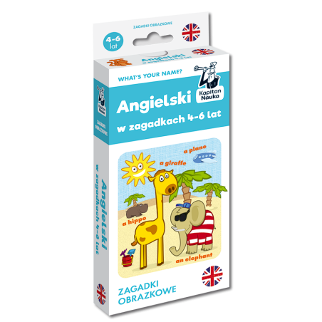 Angielski 4-6 lat. Zagadki obrazkowe